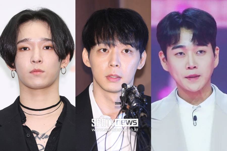 ▲ 남태현, 박유천, 황영웅(왼쪽부터). ⓒ곽혜미 기자, 황영웅 SNS