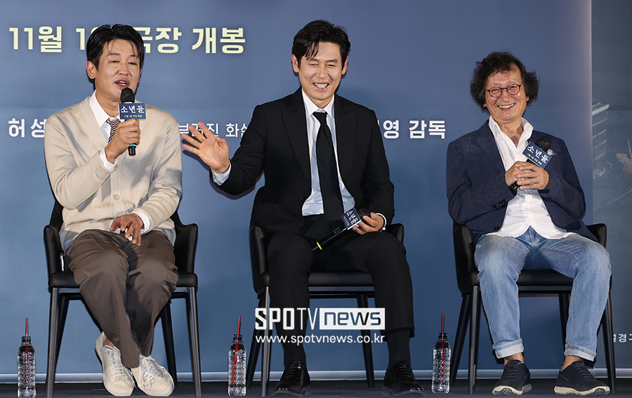 ▲ 허성태 설경구 정지영 감독 ⓒ곽혜미 기자