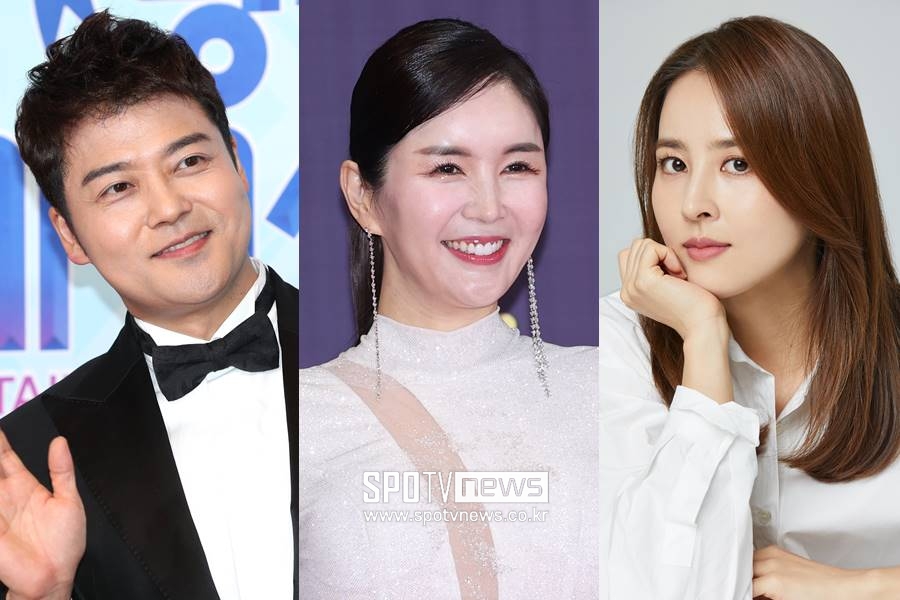 ▲ 전현무, 장영란, 한혜진(왼쪽부터). ⓒ곽혜미 기자, 에이스팩토리