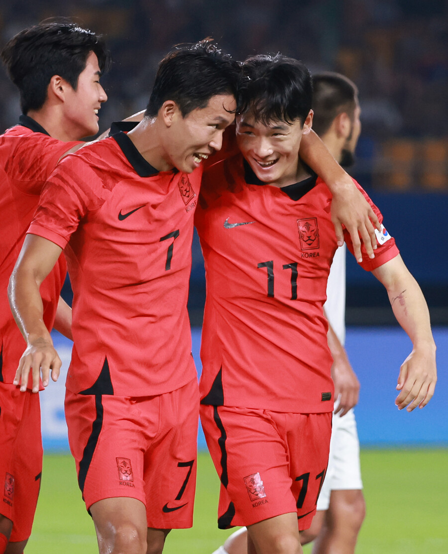 ▲ 정우영은 현재 5골로 대회 득점 1위를 달리고 있다.  ⓒ연합뉴스