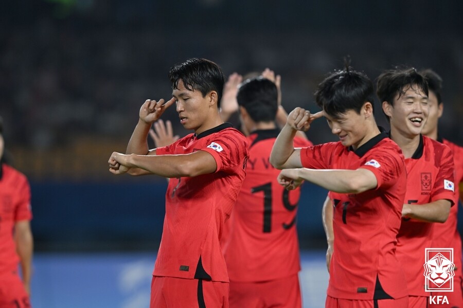 ▲ 황선홍호  ⓒ대한축구협회