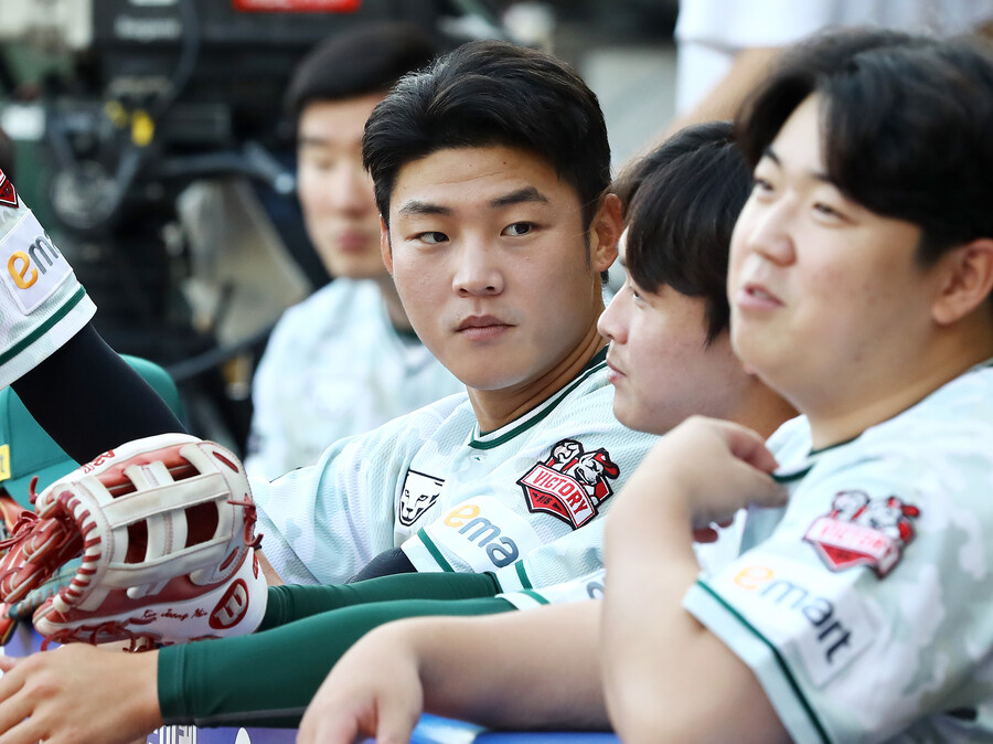 ▲김찬형. ⓒSSG 랜더스