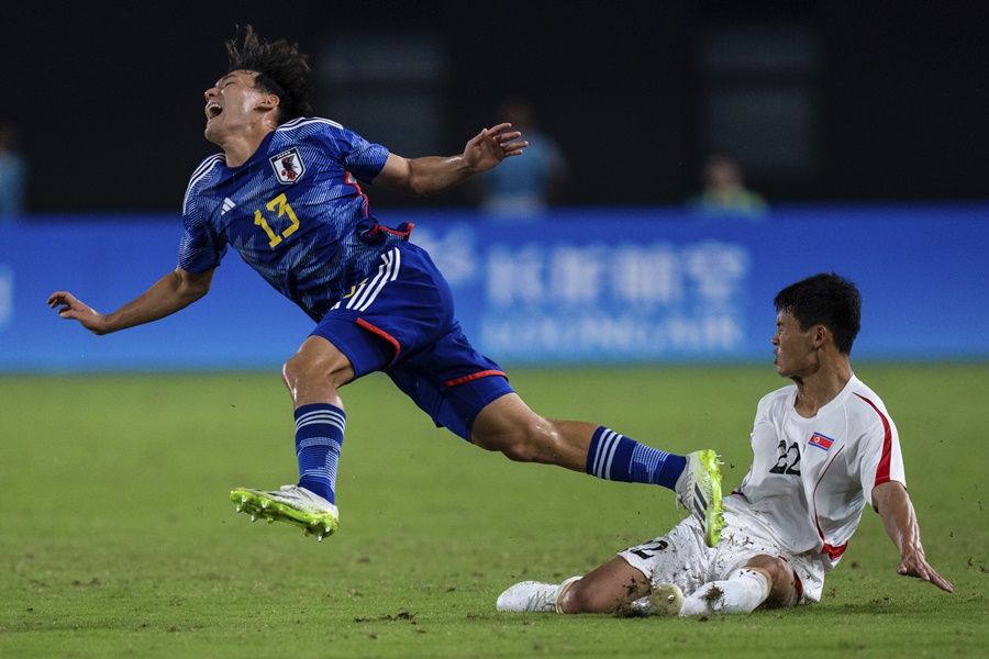 ▲ 북한 축구대표팀 ⓒ 연합뉴스/AP
