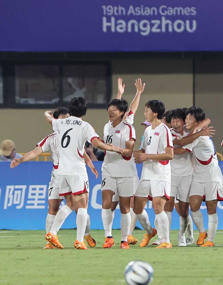 ▲ 북한 여자축구 대표팀  ⓒ연합뉴스