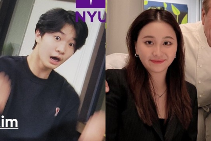 ▲ 김성주 아들 김민국(왼쪽), 안정환 딸 안리원. 출처| 이혜원 인스타그램