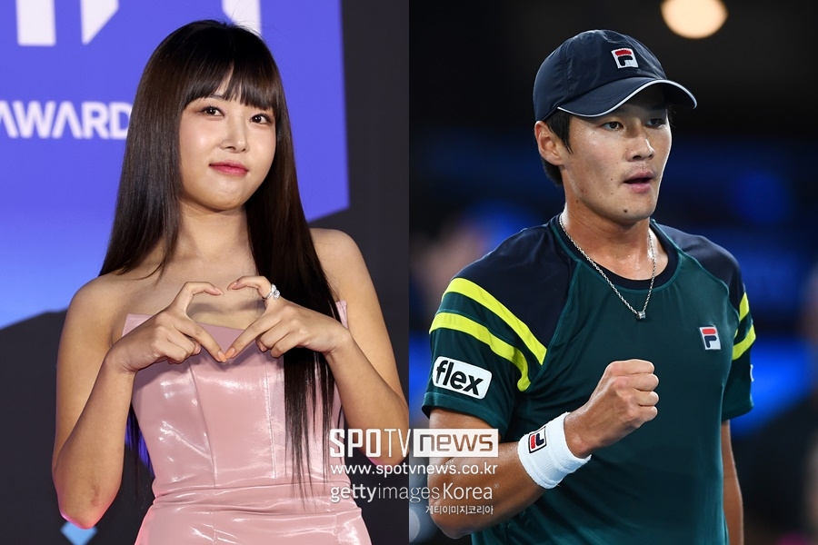 ▲ 결별을 인정한 유빈(왼쪽), 권순우.  ⓒ곽혜미 기자,  ⓒgettyimages