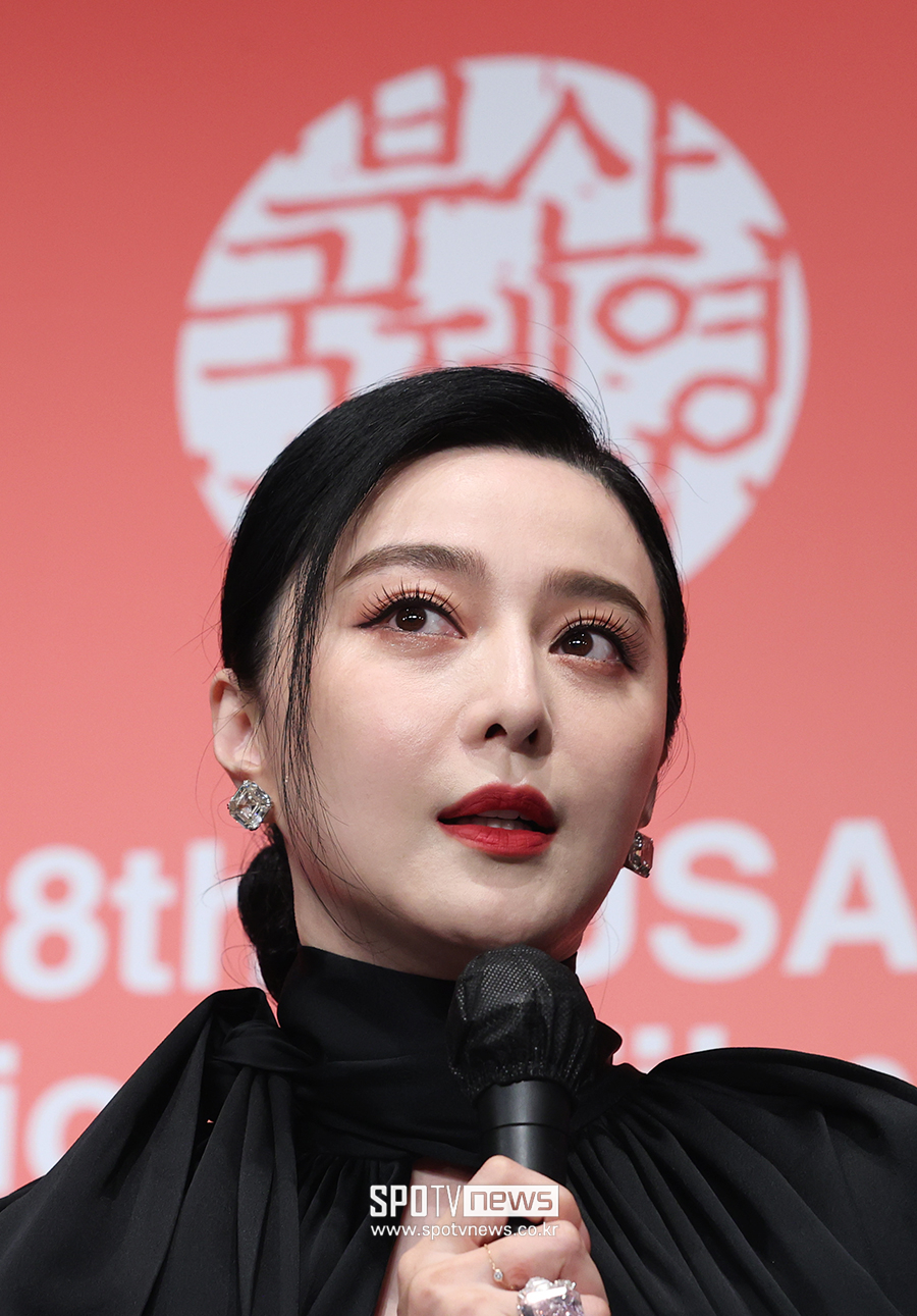 [포토S] 부산에 뜬 판빙빙