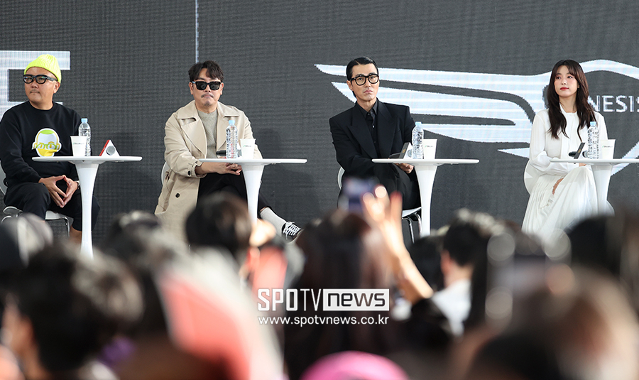 ▲ 백종열 감독 조진웅 차승원 한효주 ⓒ곽혜미 기자