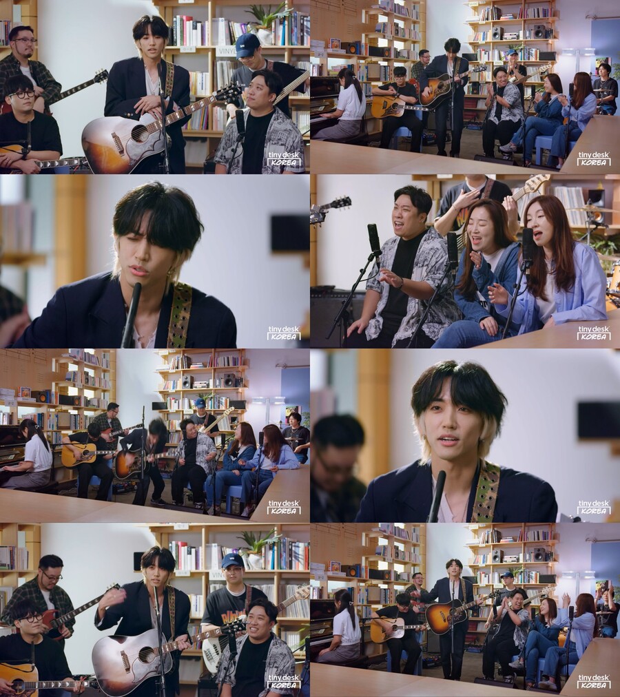 '타이니 데스크 코리아' 이승윤 "이런 무대 하고 싶었다" 방구석 록페