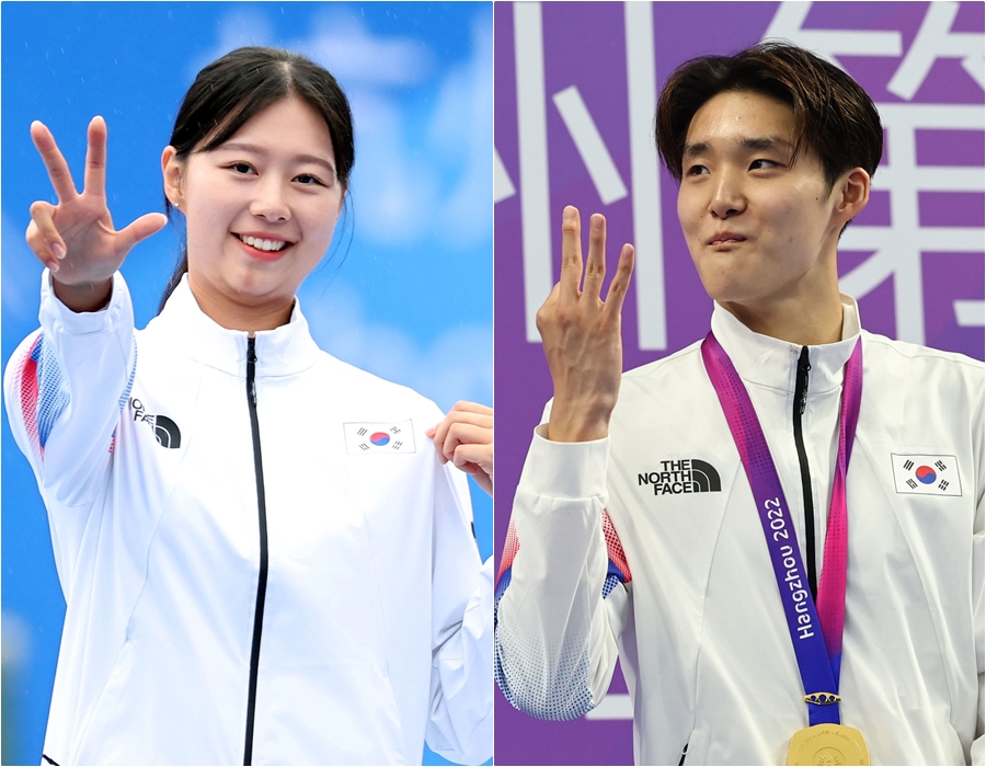 [항저우 NOW] '역대 최초' 대한민국 선수단 MVP는 '3관왕'…양궁 임시현-수영 김우민