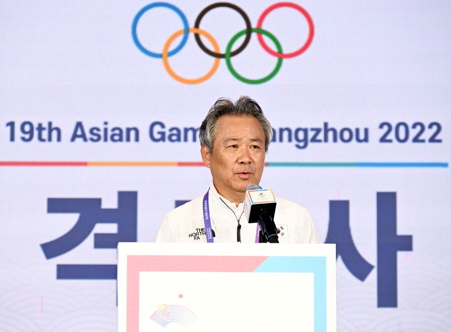 ▲ 이기흥 대한체육회장. ⓒ 연합뉴스