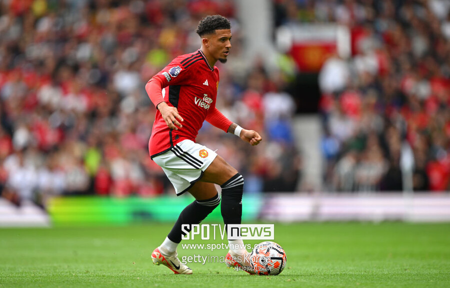 ▲ 제이든 산초가 유벤투스의 관심을 받고 있다.