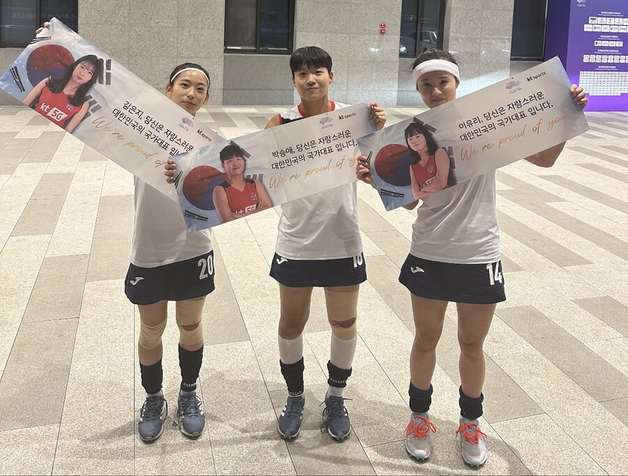 [항저우 NOW] "은메달, 충분히 값져"…이유리-김은지-박승애 행복 女하키, 다음 목표 올림픽 조준