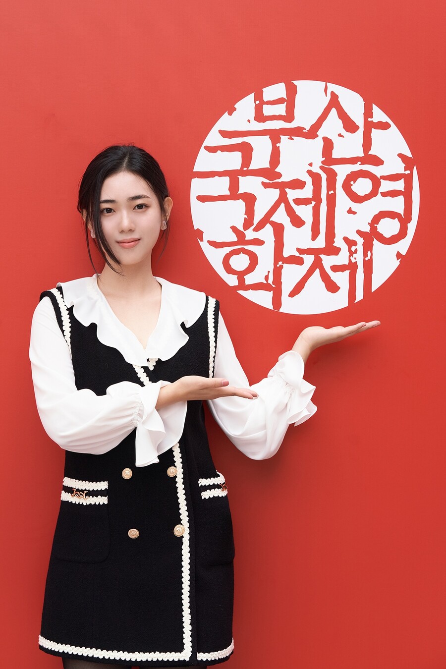 '러닝메이트' 김지우, 부국제 화려하게 수놓았다…관객들과 소통