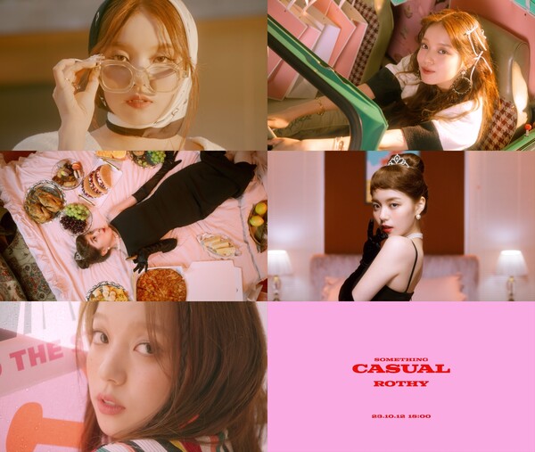 로시, '섬싱 캐주얼' 뮤비서 영화 속 주인공 변신…'로블리'의 귀여운 일탈