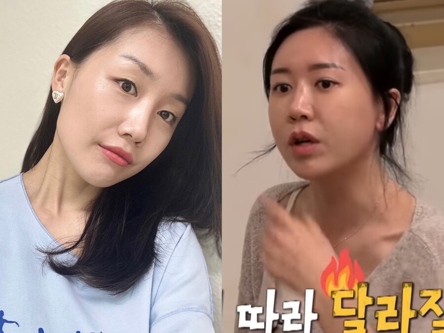 ▲ 16기 영숙(왼쪽)과 정숙. 출처| SNS, 나는 솔로 방송 장면 캡처