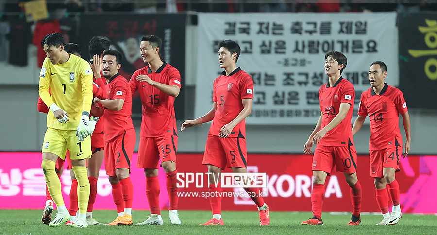▲ 한국 축구대표팀 ⓒ곽혜미 기자