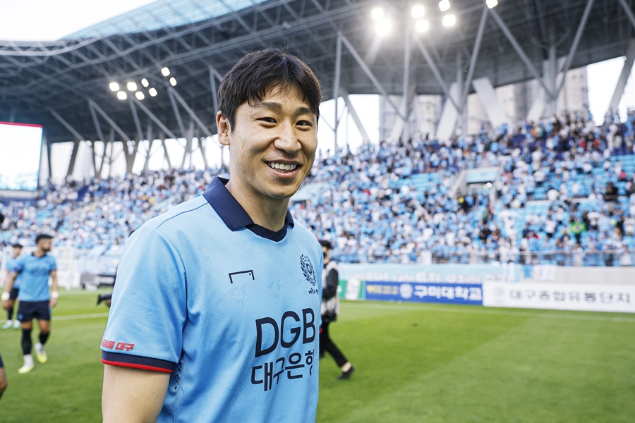 ▲ 대구 이근호가 2023시즌을 끝으로 현역 은퇴를 선언했다 ⓒ 대구FC