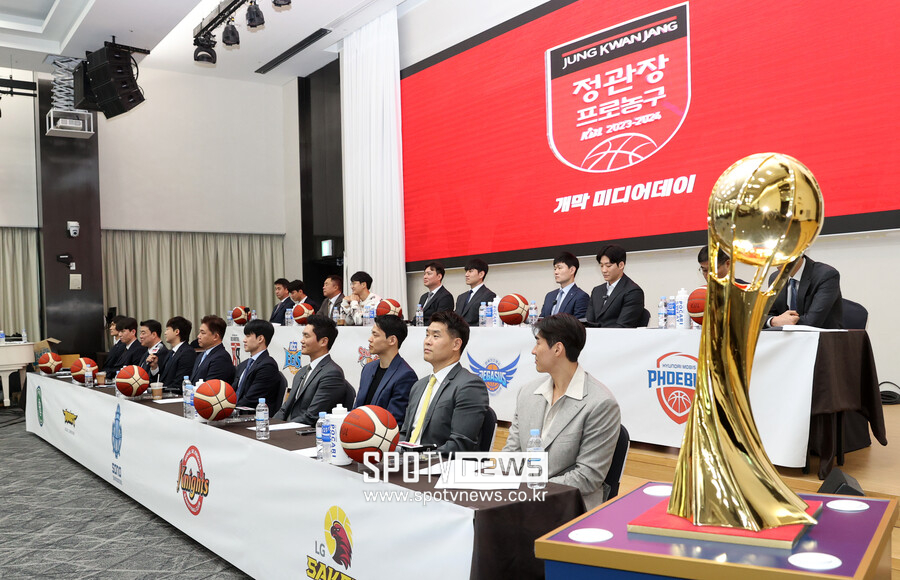 [SPO 현장] 우승 1순위 후보는 'KCC'…슈퍼팀의 존재감이 이렇게 크다