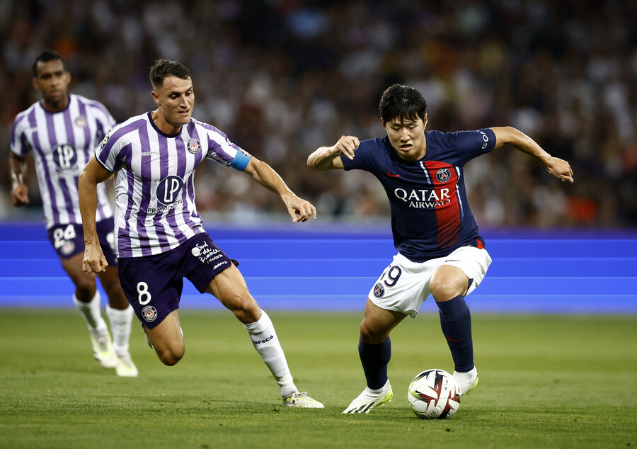 ▲ 이강인이 PSG 복귀전을 앞두고 있다 ⓒ 연합뉴스/REUTERS