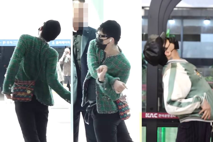 ▲ 지드래곤. 출처| 뉴스엔 지드래곤 출국 영상 캡처