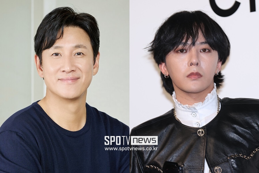 ▲ 이선균(왼쪽), 지드래곤.  ⓒ곽혜미 기자, 롯데엔터테인먼트 제공