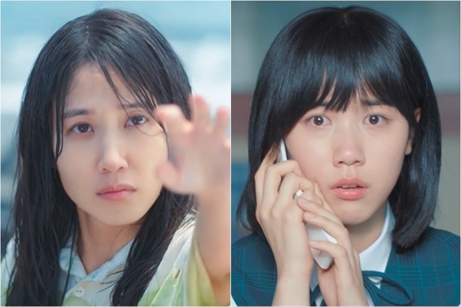 ▲ 박은빈(왼쪽)과 이레. 제공|tvN '무인도의 디바'