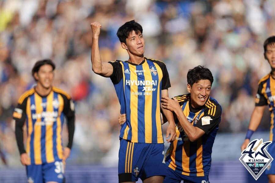 울산이 29일 울산문수경기장에서 열린 '하나원큐 K리그1 2023' 대구FC전에서 2-0으로 이겼다 ⓒ한국프로축구연맹