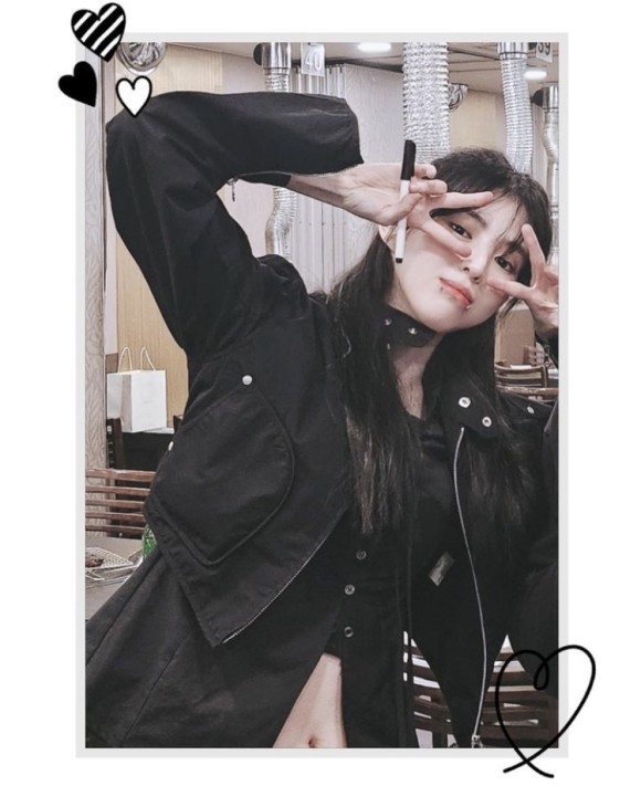 ▲ 한소희. 출처ㅣ한소희 블로그