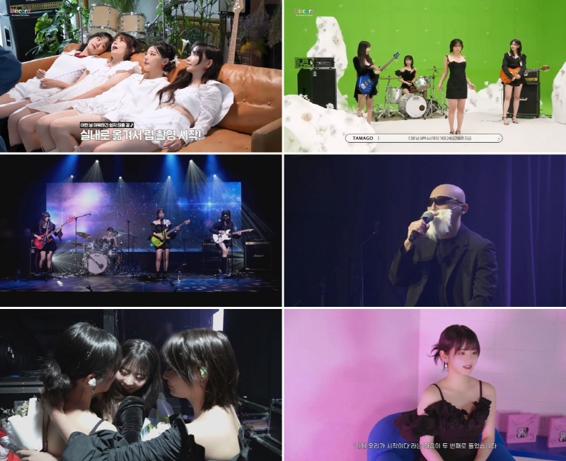 '김계란 걸밴드' QWER, 데뷔 쇼케이스서 눈물 펑펑 "이제부터 시작"