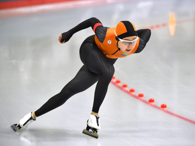 새로운 빙속여제 김민선, 회장배 전국 스피드스케이팅 대회 500m 우승