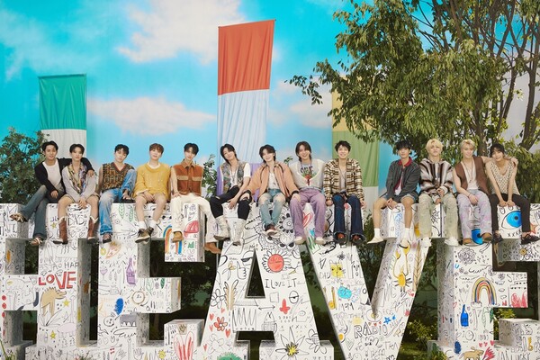 일본 대도시 곳곳에 세븐틴 얼굴이…사상 최대규모 '더 시티' 진행