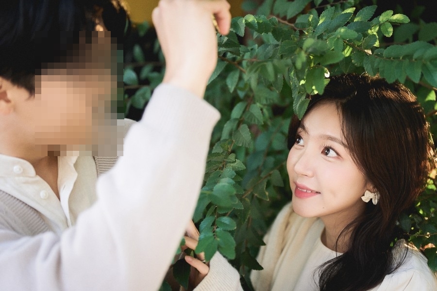 ▲ 라붐 해인 웨딩사진. 출처ㅣ해인 청첩장