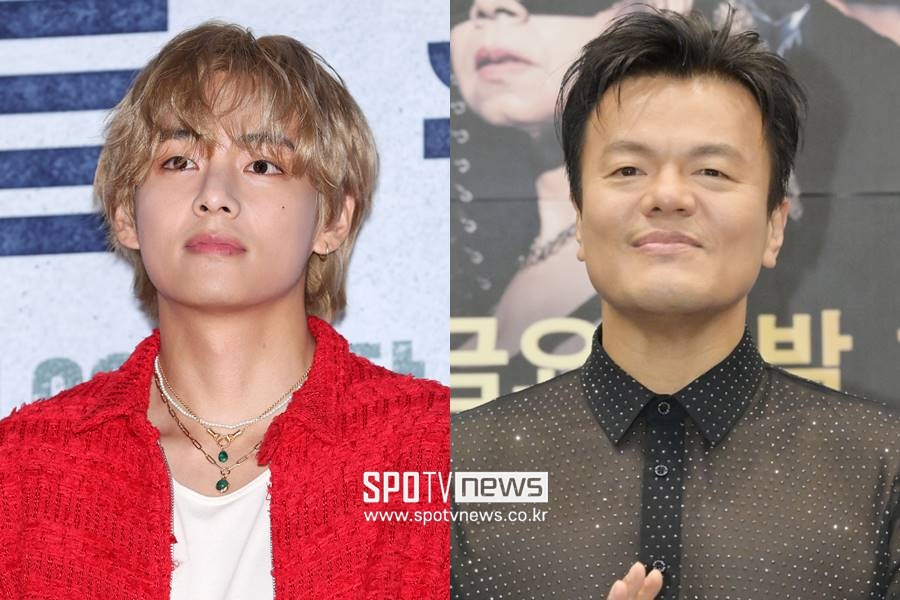 "앞으로 삼촌?" 뷔, 신속 호칭정리…박진영 "아빠한테 못할 말 있으면" 화답