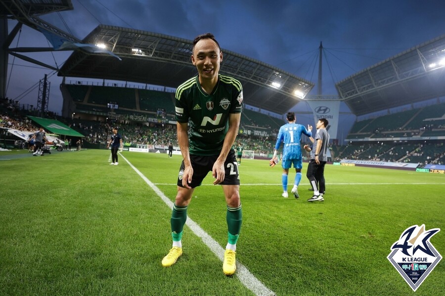 ▲ 전북 현대 공격수 문선민. ⓒ한국프로축구연맹