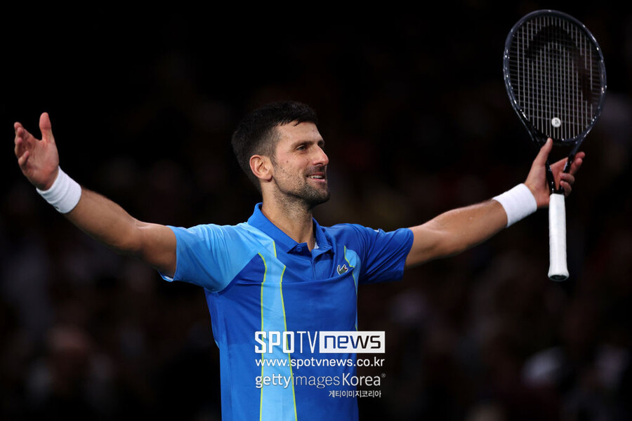 [ATP] 조코비치, 파리 마스터스 '디펜딩 챔프' 루네에 설욕하며 4강행