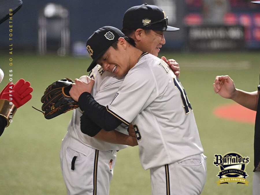 ▲ 일본시리즈 6차전 승리를 이끈 야마모토 요시노부 ⓒ오릭스 버팔로스 SNS