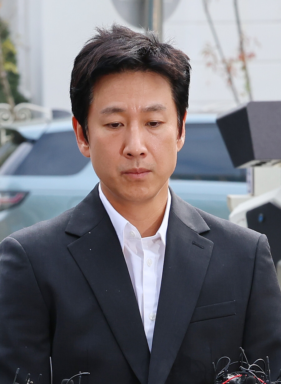 ▲ 재소환된 이선균.  ⓒ연합뉴스