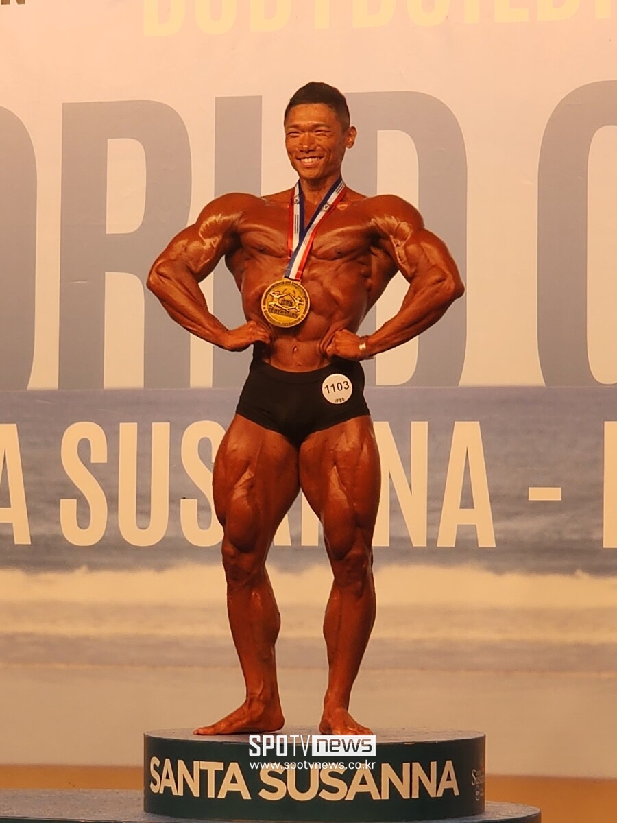 류제형, 6년 만에 IFBB 세계보디빌딩선수권 '오버롤 챔피언'