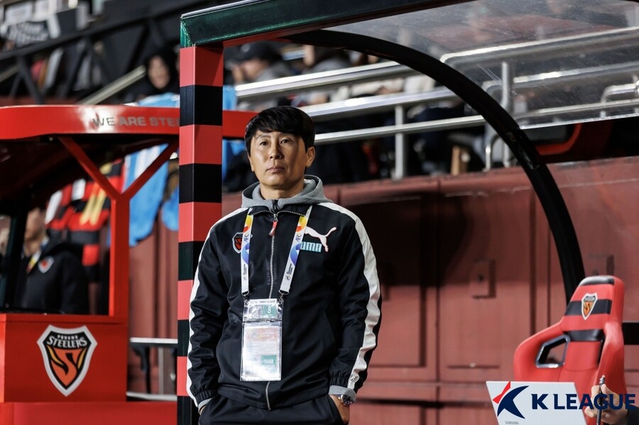 ▲ 김기동 포항 스틸러스 감독. ⓒ한국프로축구연맹