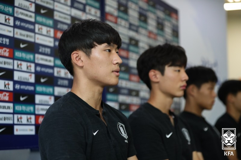 ▲ 2019 U-17 월드컵에 참가했던 정상빈  ⓒ대한축구협회