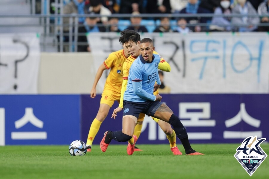 ▲ 대구vs광주  ⓒ한국프로축구연맹
