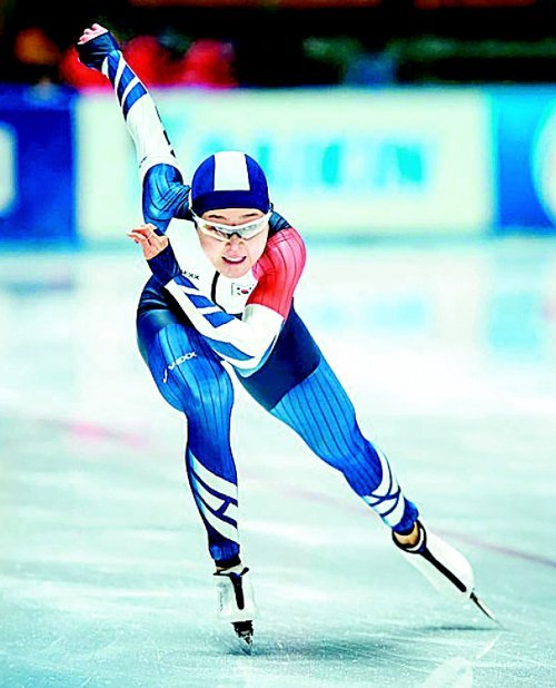 부츠 바꾼 스피드스케이팅 김민선, 1차 월드컵 500m 2차 레이스 7위