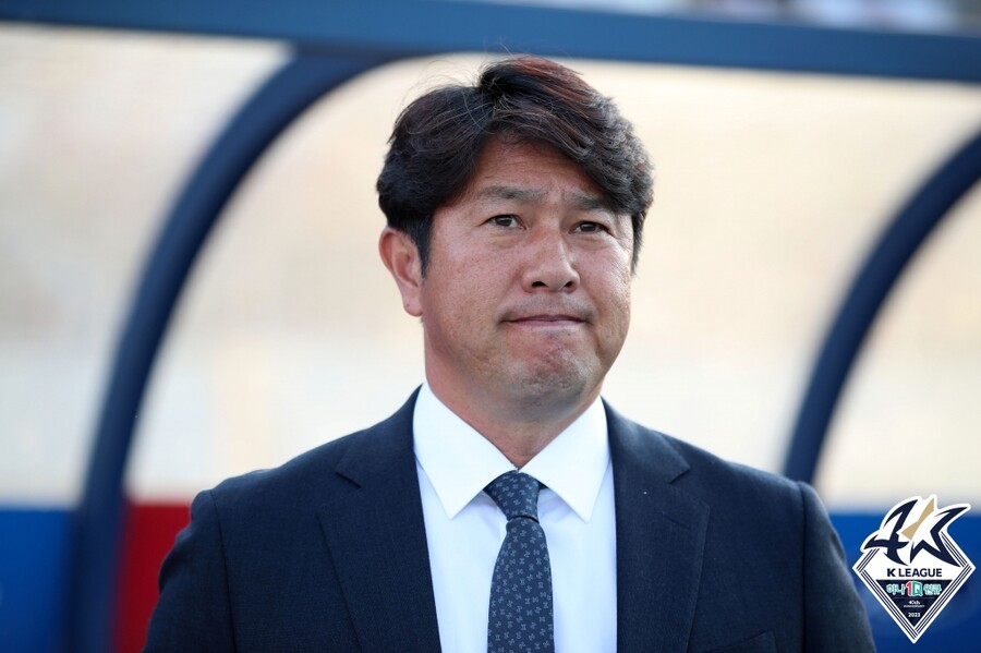 ▲ 김도균 수원FC 감독. ⓒ한국프로축구연맹