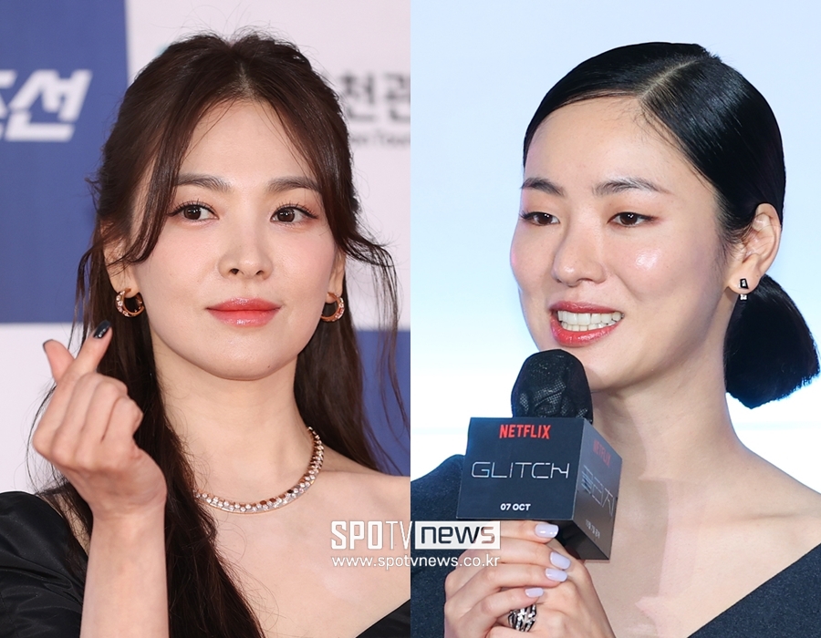 ▲ 송혜교(왼쪽), 전여빈. ⓒ곽혜미 기자