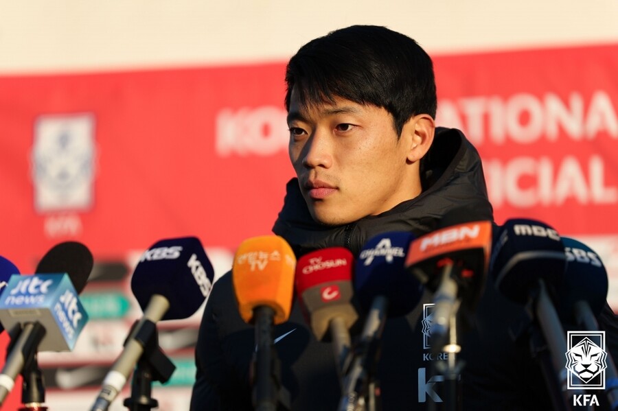 ▲ 축구대표팀 공격수 황희찬. ⓒ대한축구협회