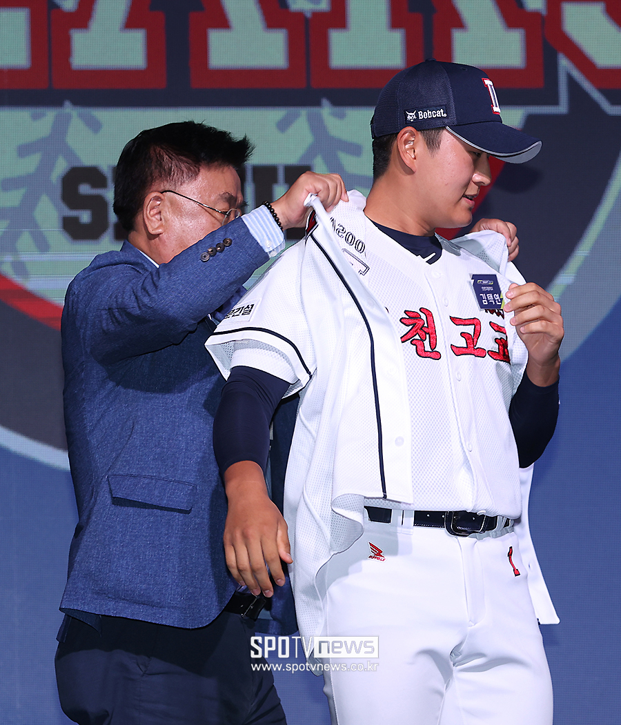 ▲ 두산 김태룡 단장 김택연 ⓒ곽혜미 기자