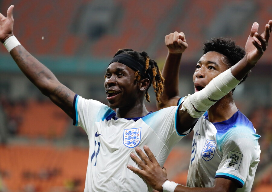 ▲ 잉글랜드는 이란에 2-1 역전승을 거뒀다.  ⓒ연합뉴스/EPA