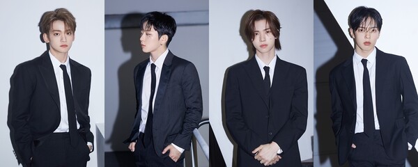 ▲ 왼쪽부터 재하 하승 진범 이정. 제공|씨제스 스튜디오