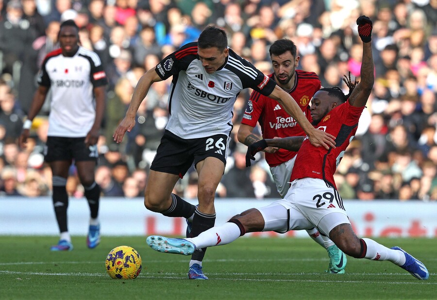▲ 풀럼FC 미드필더 주앙 팔리냐. ⓒ연합뉴스/REUTERS/AP